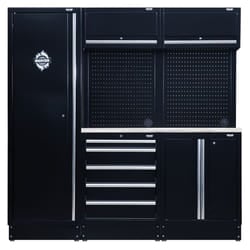 BUNKER&#174; Modular Storage Combo with Stainless Steel Worktop (11 Piece)