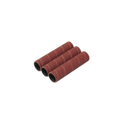 08403 Aluminium Oxide Sanding Sleeves, 25 x 115mm, 80 Grit (Pack of 3)