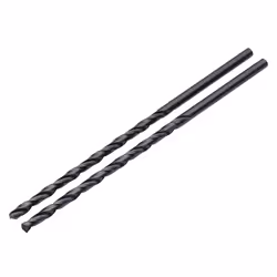 Draper HSS LONG DRILL BIT 3.5X100MMX2 08787 Black HSS Long Drill Bits