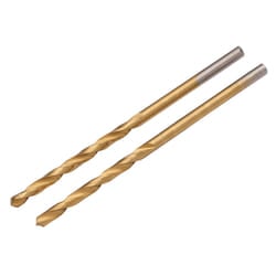 Draper TITANIUM DRILL BIT 2.0MM X2 08860 HSS Titanium Nitride Coated Drill Bits