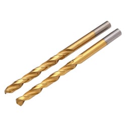 Draper TITANIUM DRILL BIT 5.5MM X2 08868 HSS Titanium Nitride Coated Drill Bits