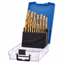 Draper TITANIUM DRILL BIT SET 19PCS 08885 HSS Titanium Nitride Coated Drill Bit Set (19 Piece)