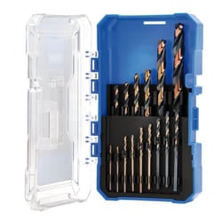 Draper HSS TURBO DRILL BIT SET 15PCS 09103 HSS Turbo Titanium Drill Bit Set (15 Piece)