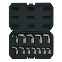 Draper FLEX CROWFOOT SOCKETS 12PC 12403 12403 Flexible Crowfoot Socket Wrench Set, 3/8" Sq. Dr. (12 Piece)