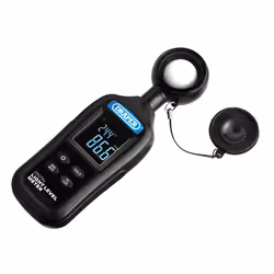 Draper DIGITAL LIGHT LEVEL METER 12443 12443 Handheld Digital Light Level Meter, 0-200KLux and -20 to +70ÃC
