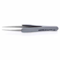 Draper RUBBER TWEEZERS ESD S/STEEL 13193 13193 ESD Precision Tweezers with rubber handles ESD