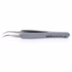 Draper RUBBER TWEEZERS ESD S/STEEL 13224 13224 ESD Precision Tweezers with rubber handles ESD