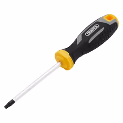 Draper T25HX100MM TAMPER-RESISTANT TX Tamperproof Soft Grip Screwdrivers