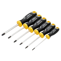 Draper SET 5 - 6PC SET - TAMPER-RESIS Tamperproof Soft Grip Screwdriver Set (6 Piece)