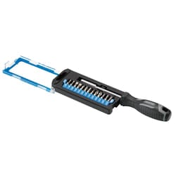 Draper SET 8 - 14PC SET - BIT DRIVER Soft Grip Magnetic Screwdriver and Bit Set, 1/4" x 100mm (14 Piece)