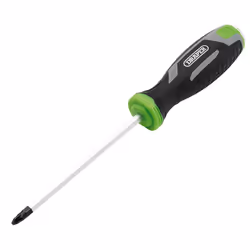 Draper PZ2X125MM POZI POUND THRU SCRE Pound Thru Pozi Soft Grip Screwdrivers