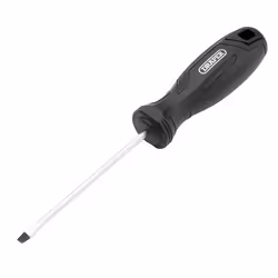 Draper SL4X100MM SLOTTED SCREWDRIVER Slotted Hard Grip Screwdrivers