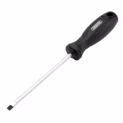 Draper SL5.5X125MM SLOTTED PARALLEL S Slotted Hard Grip Screwdrivers