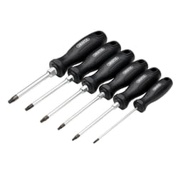 Draper SET 4 - 6PC SET - TAMPER-RESIS Tamperproof Hard Grip Screwdriver Set (6 Piece)