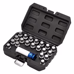 Draper BMW LOCKINGWHEEL SOCKETSET21PC 13599 13599 BMW Locking Wheel Socket Set (12 Piece)