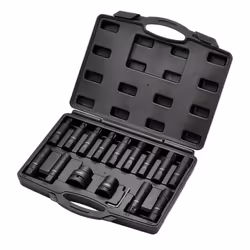 Draper 16PC 3/4& 1 HEX STAR BIT SET 13915 13915 Hex Star Bit Set (16 Piece)