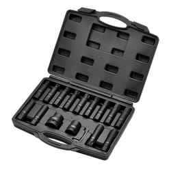 Draper 16PC 3/4& 1 HEX STAR BIT SET 13915 13915 Hex Star Bit Set (16 Piece)