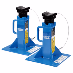 Draper 20T HEAVY-DUTY AXLE STANDS Heavy Vehicle Axle Stands, 20 Tonne (Pair)