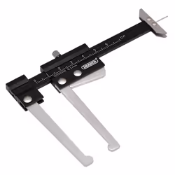 Draper BRAKE DISC CALIPER 0-60MM Brake Disc Caliper with Tread Depth Gauge, 0-60mm