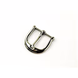 Simplicity Mini Lyre Metal Buckle  Silver