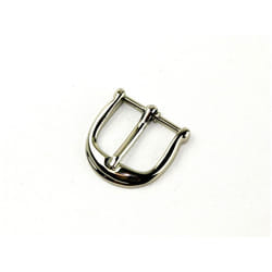 Simplicity Mini Lyre Metal Buckle  Silver