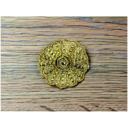 Swarovski Crystal Appliques  Gold - each