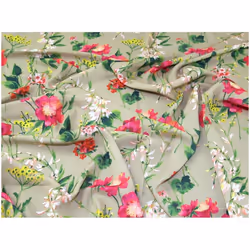 Minerva Double Georgette - per metre - Tan