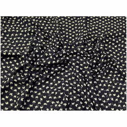 Minerva Sheer Chiffon Fabric Black - per metre