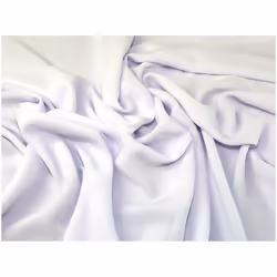Minerva Ripple Crepe - per metre - White