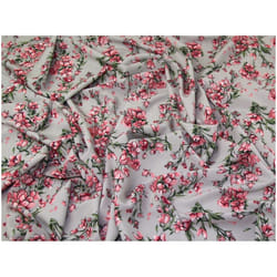 Minerva Stretch Woven Crepe Fabric Grey - per metre