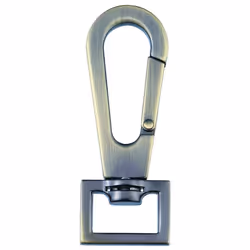 Clover Swivel Clip Fasteners  Satin Bronze - each