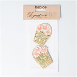Flower Embellishments  Pink - per pack