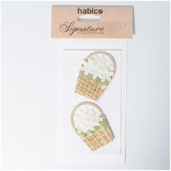 Flower Embellishments  White - per pack