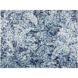 Minerva Sequin Mesh Fabric Blue - per metre