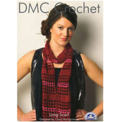 DMC Petra Crochet Pattern Women Scarves