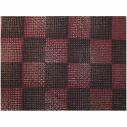 Minerva Metallic Woven Brocade Fabric Wine & Copper - per metre
