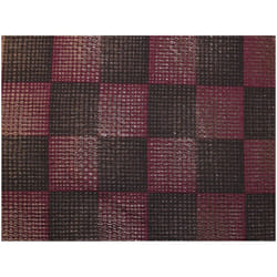 Minerva Metallic Woven Brocade Fabric Wine & Copper - per metre
