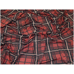 Minerva ITY Silky Stretch Knit Fabric Rust - per metre