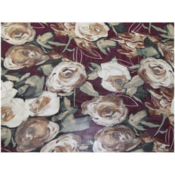 Minerva Sheer Chiffon Fabric Wine - per metre