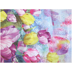 Minerva Sheer Chiffon Fabric Sky - per metre