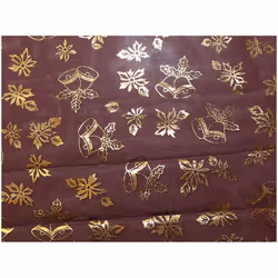 Minerva Sheer Chiffon Fabric Wine - per metre