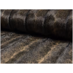 Minerva Fantasy Faux Fur Fabric Brown - per metre
