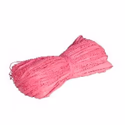 Natural Paper Raffia Pink - each