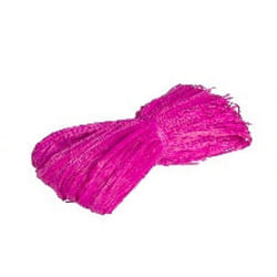 Natural Paper Raffia  Magenta - each