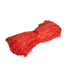 Natural Paper Raffia  Red - each