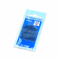 Sharps Sewing Needles - per pack of 20