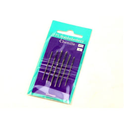 Chenille Sewing Needles - per pack of 6