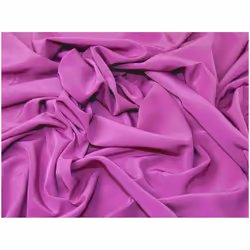 Minerva Juliet Smooth Peachskin Crepe Fabric - per metre - Carnival Purple
