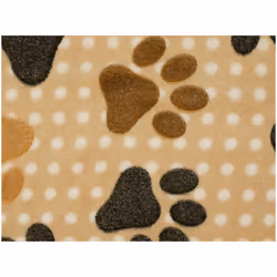 Minerva Plush Cuddle Fleece Fabric Brown - per metre