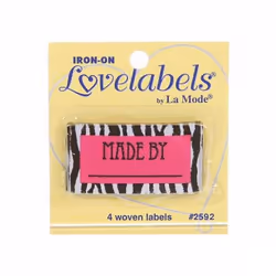 Iron On Lovelabels - per pack of 4